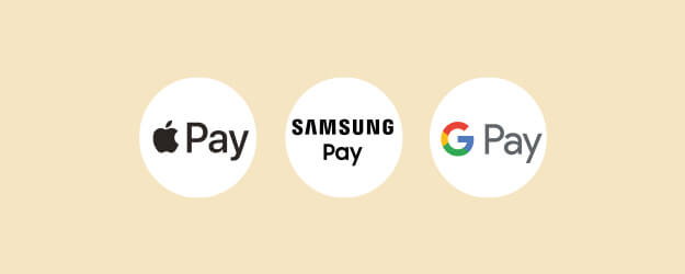 Apple Pay, Samsung Pay y Google Pay