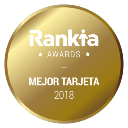 RANKIA AWARDS MEJOR TARJETA DEL AÑO 2018