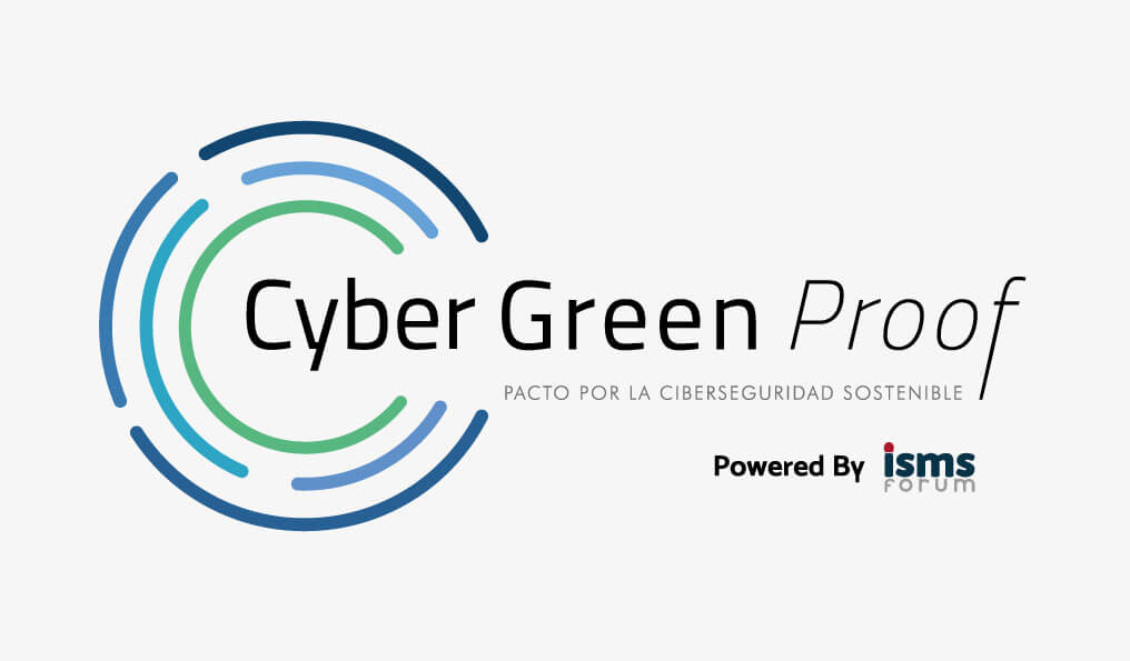 Logo Cyber Green Proof (Pacto por la ciberseguridad sostenible)