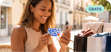 Mujer con teléfono